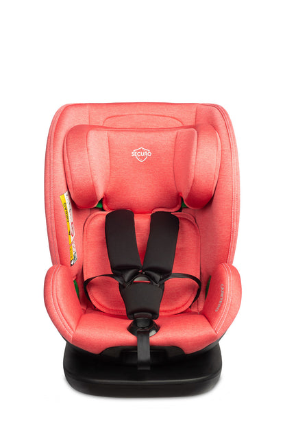 Silla de coche SECURO I-SIZE DIRTY PINK (40-150)