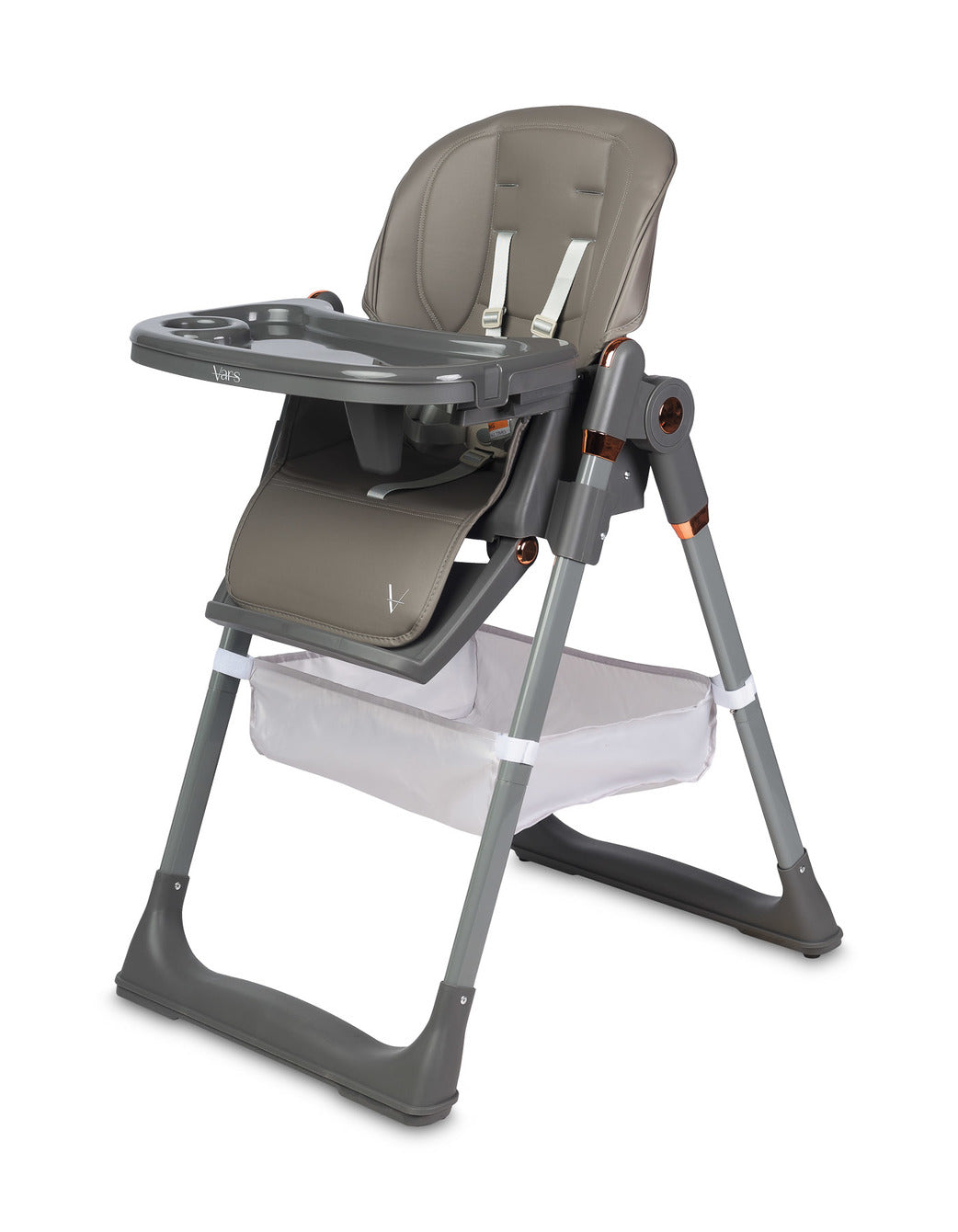 SEGGIOLONE VARS GRIGIO Reclinabile e Multifunzionalità