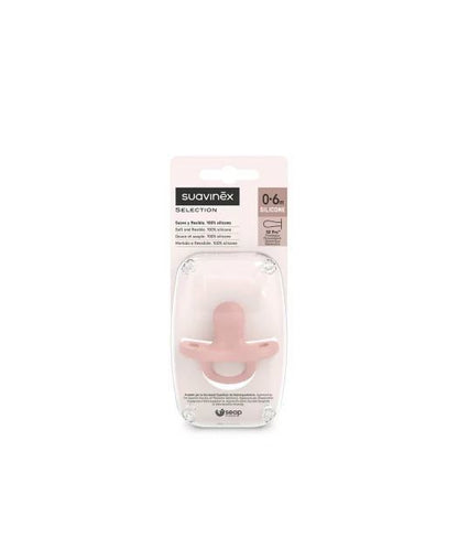 Ciuccio Suavinex 100% Silicone – Morbido e Flessibile (0-6 Mesi) 🎀