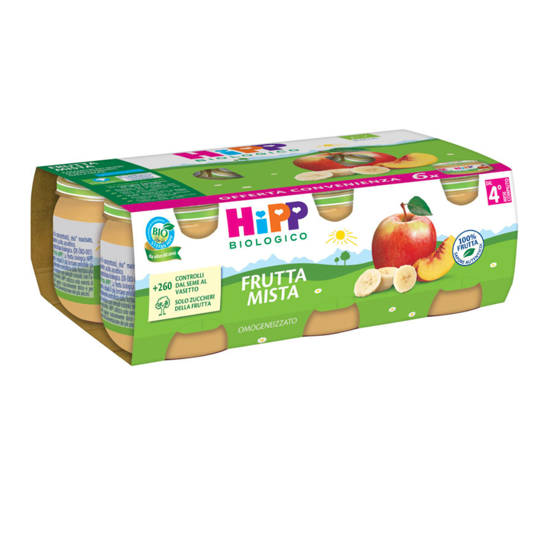 Hipp Mélange de Fruits pour Bébé 80gr x6