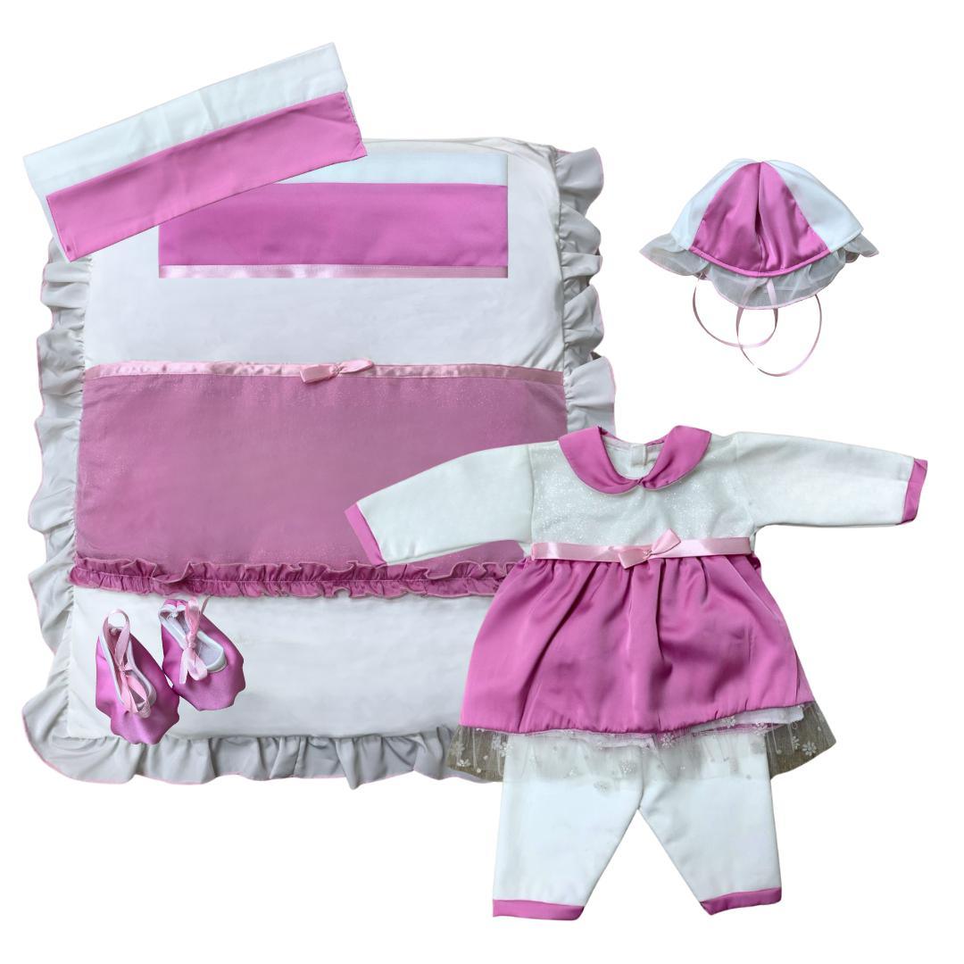 Set corredino 05, 7 pezzi tenere coccole - Baby Shop Store