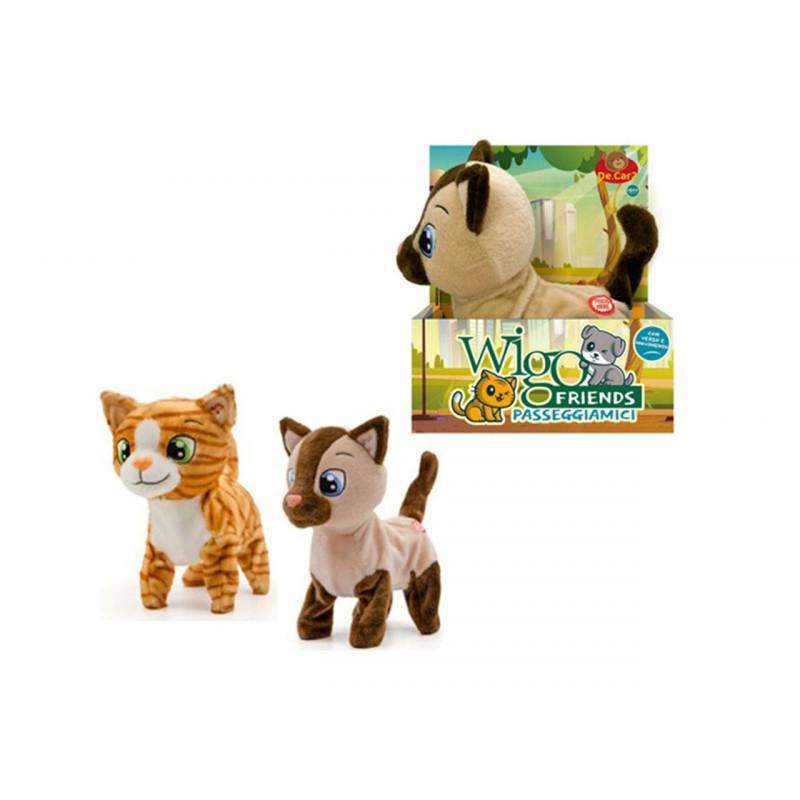 Gatto cammina e miagola 18m+