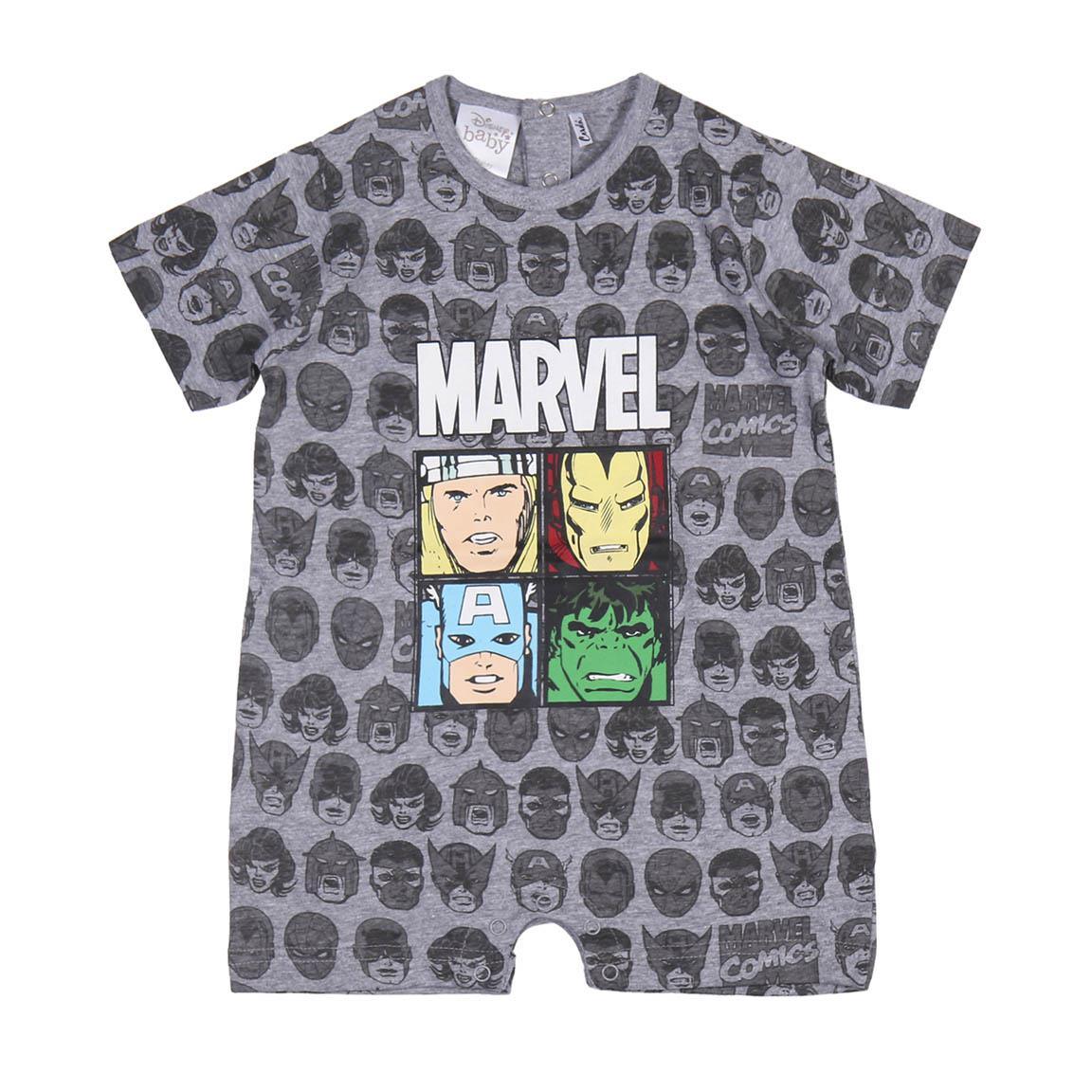 Pagliaccetto Neonato Marvel in Cotone – Comfort e Stile da Supereroe!