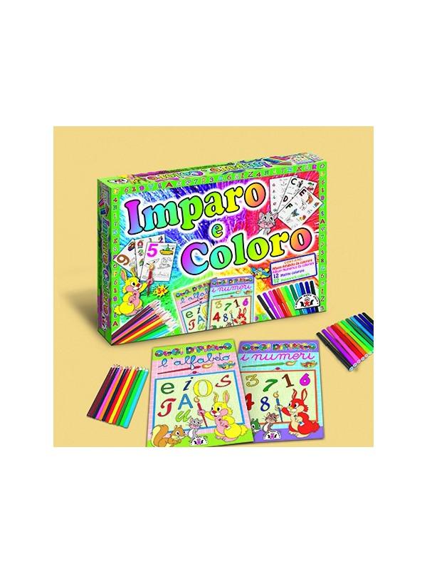 Imparo e Coloro Album, Numeri e Lettere