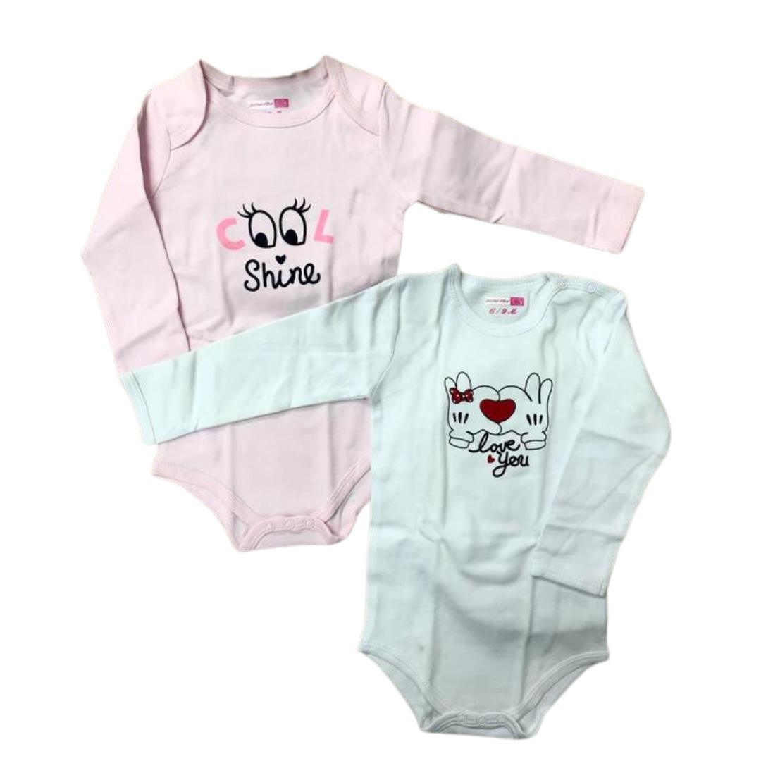 Body caldo cotone femminuccia 2 pezzi, Repanda - Baby Shop Store