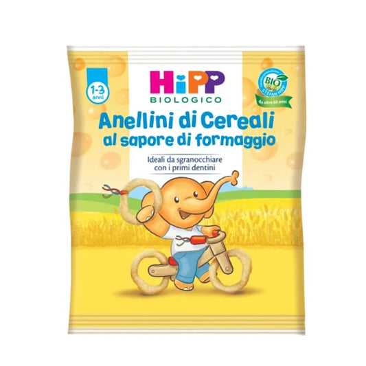 Anellini di Formaggio Hipp 30gr