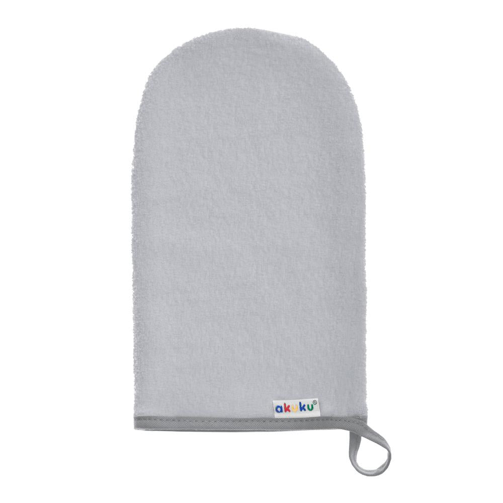 Guanto Spugna Bagno Delicato Grigio