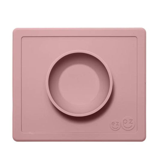 happy bowl piatto per autosvezzamento rosa - Baby Shop Store