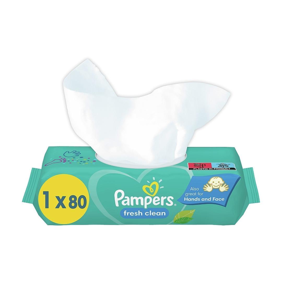 Salviettine Pampers Fresh Clean 80pz - Baby Shop Store