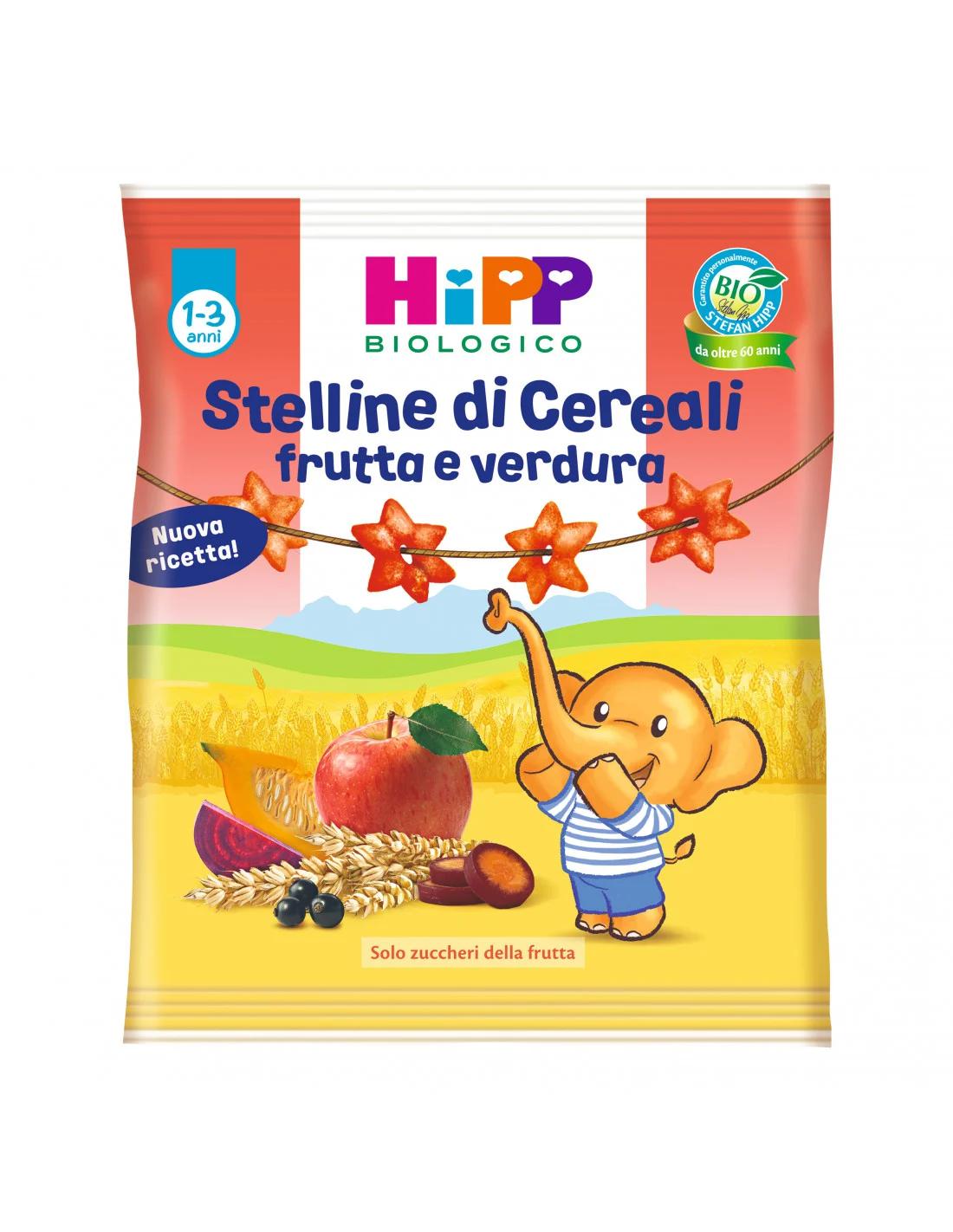 Stelline di Cereali Frutta e Verdura Hipp 30gr