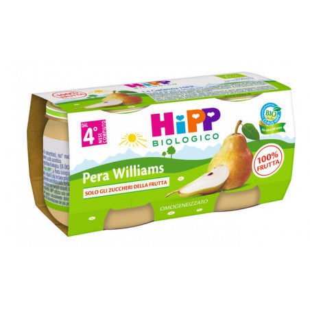 Omogeneizzato di Frutta Pera williams Hipp 80grx2