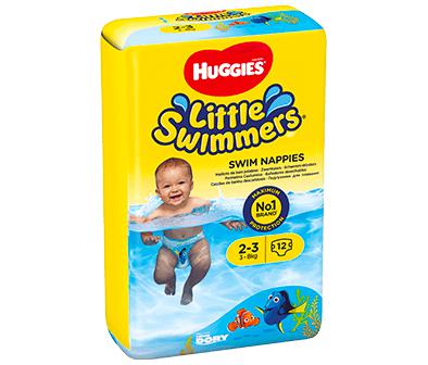 Huggies Little Swimmers 3-8Kg 12 pannolini