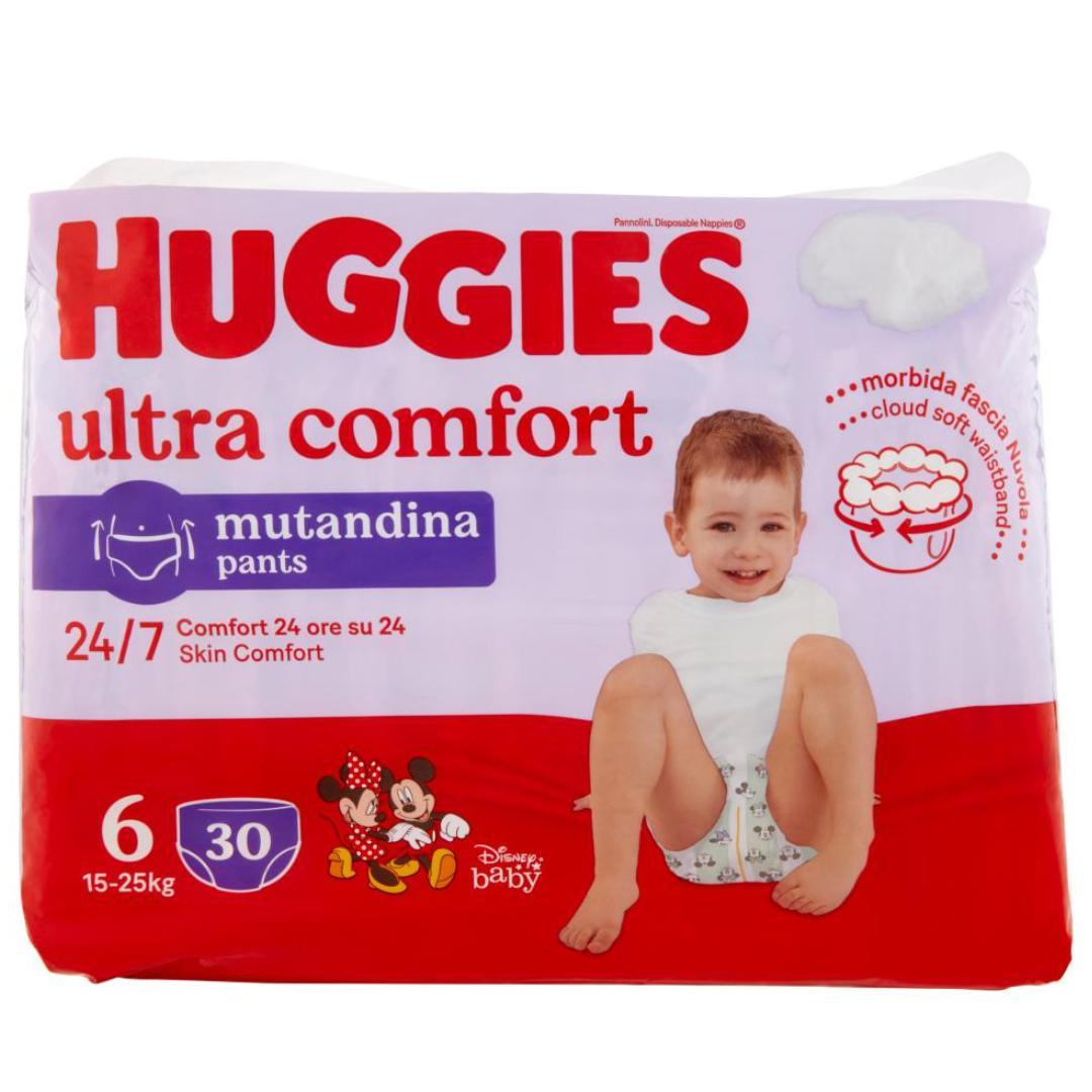 Pannolini Huggies Ultra Comfort Mutandina 6. 30pz - Baby Shop Store