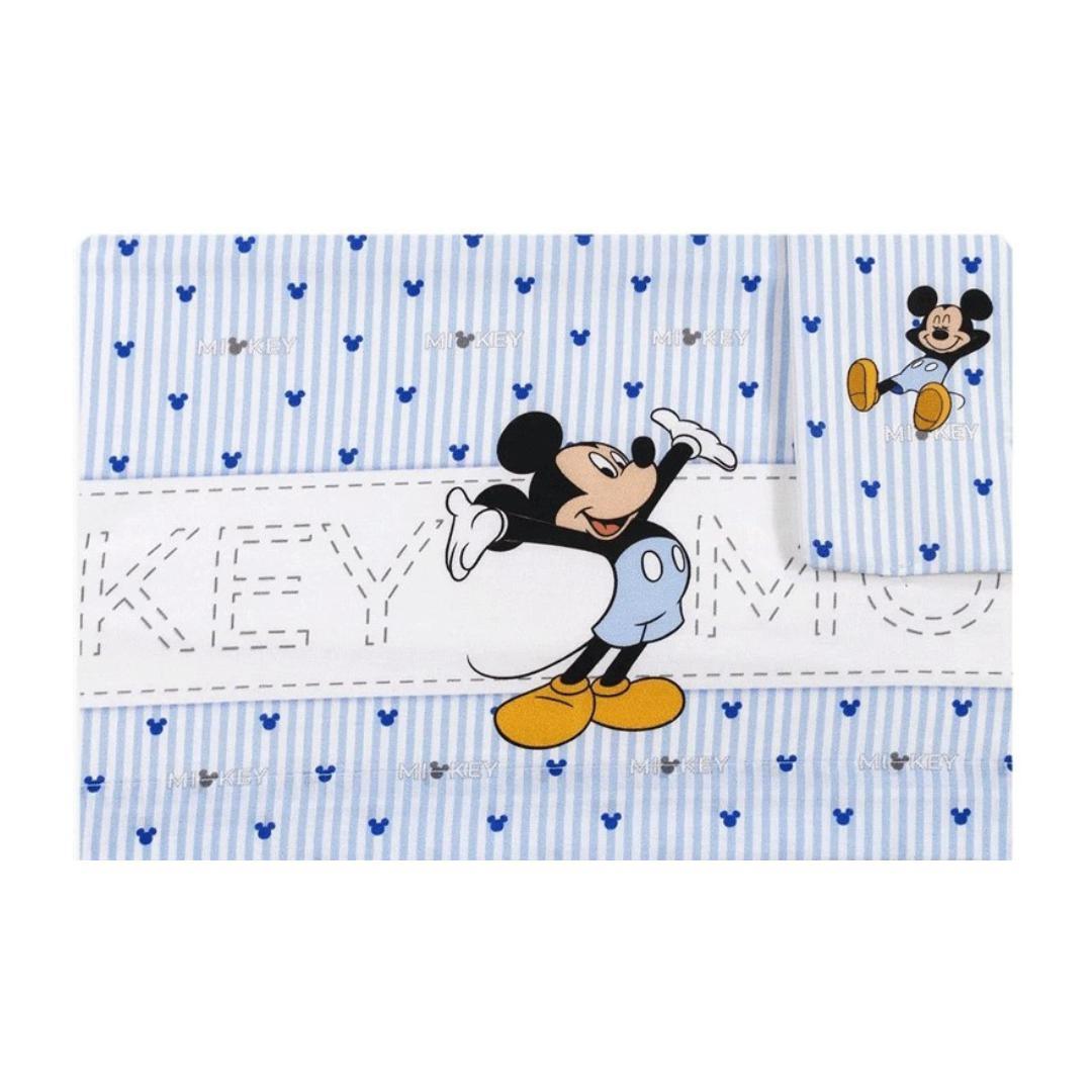 Lenzuolino Babyculla DIsney Mickey 3pz cotone - Baby Shop Store