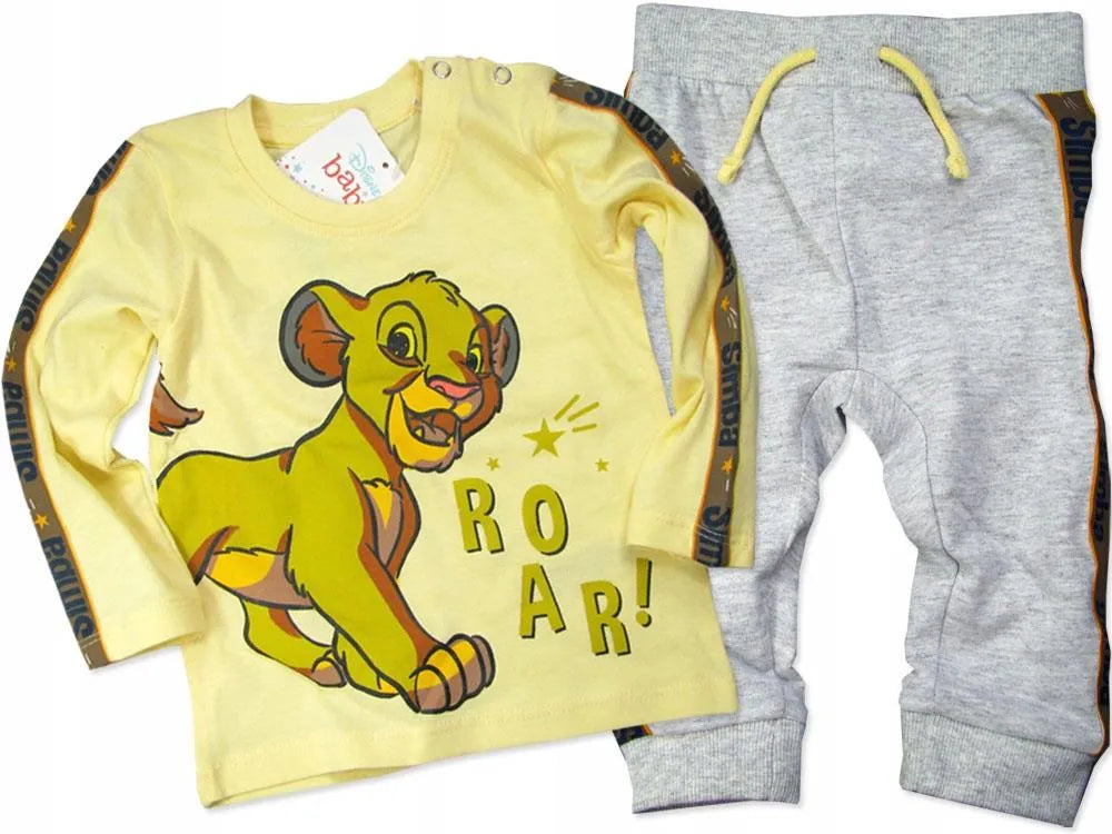 Chándal Rey León Simba 100% algodón calentito