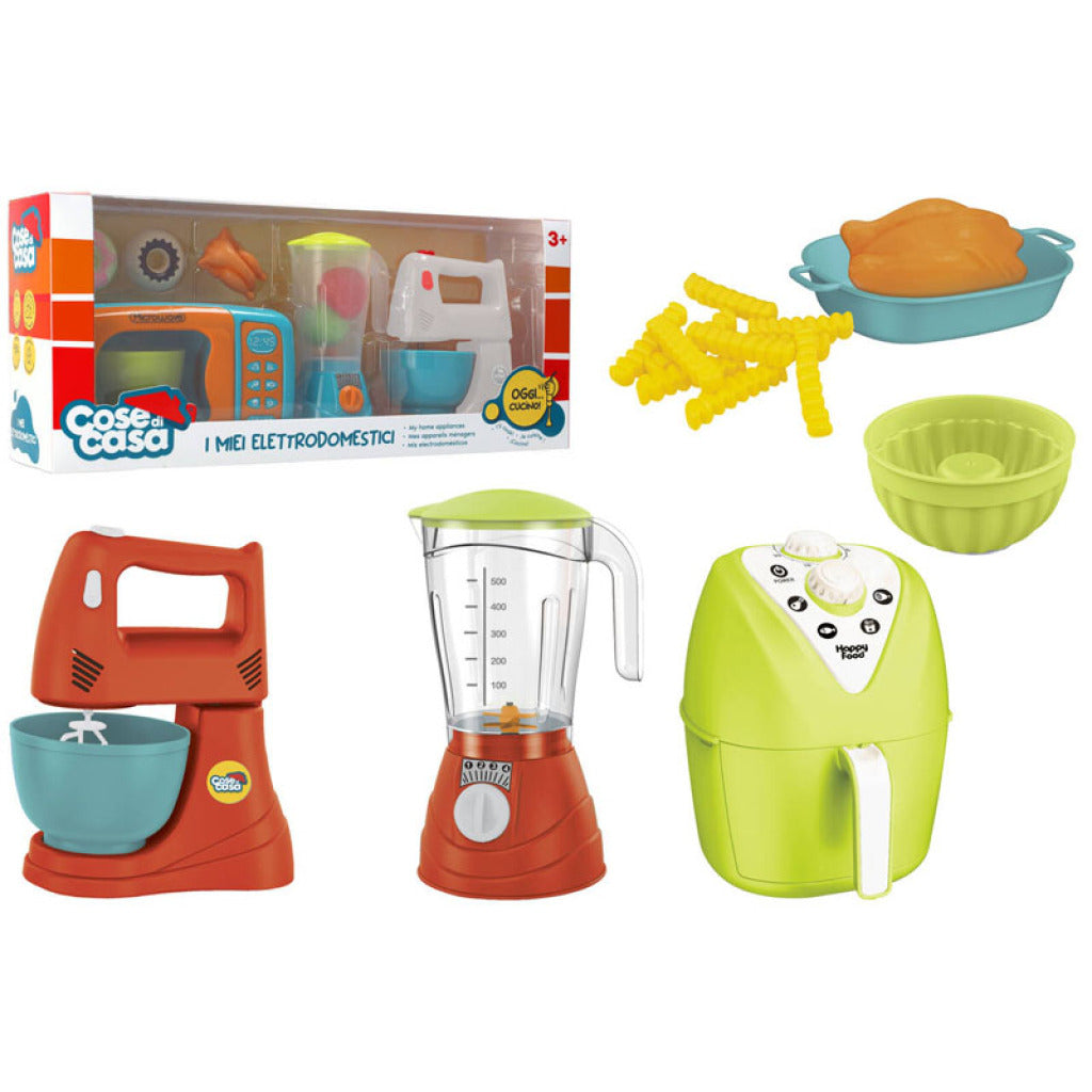 Playset 3 Elettrodomestici con Accessori