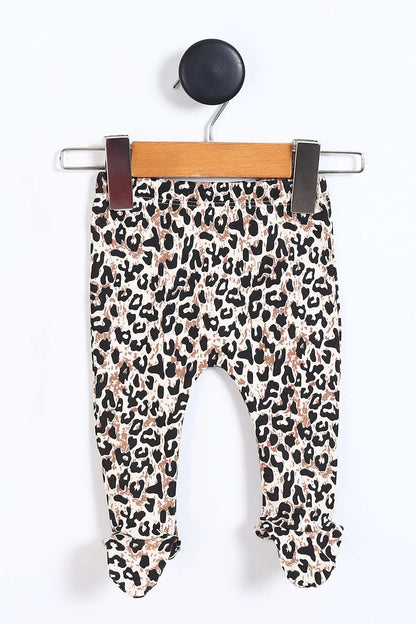 Set  5pz  Neonata "Wild Chic"  Animalier