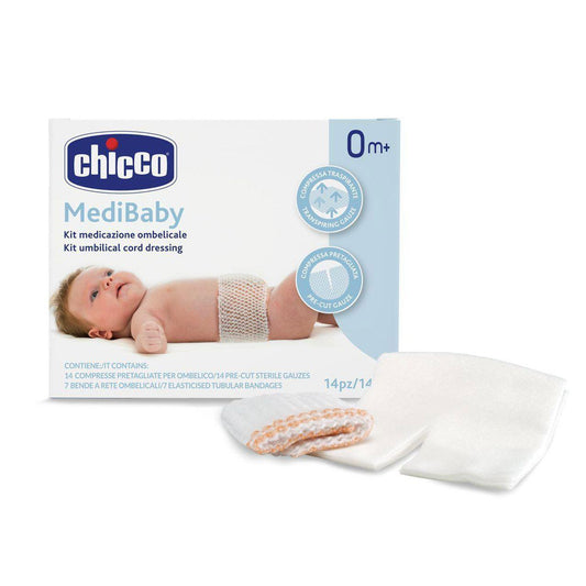 MEDIBABY KIT MEDICAZIONE OMBELICALE 14 pz - Baby Shop Store