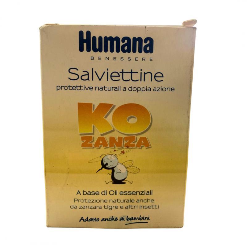 Salviettine anti-zanzara Humana "Ko Zanzara" 10pz - Baby Shop Store