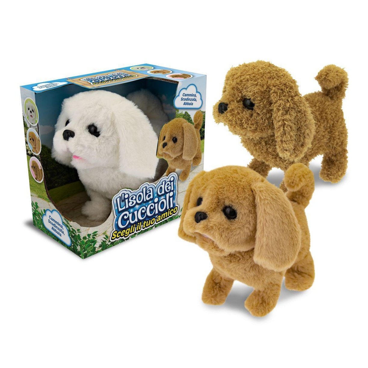 L'isola dei cuccioli, Cagnolino camina, abbaia - Baby Shop Store