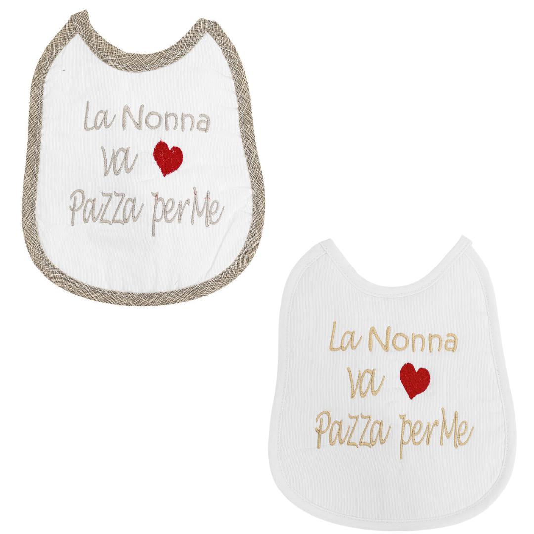 BAVETTA RICAMATA la nonna va pazza per me