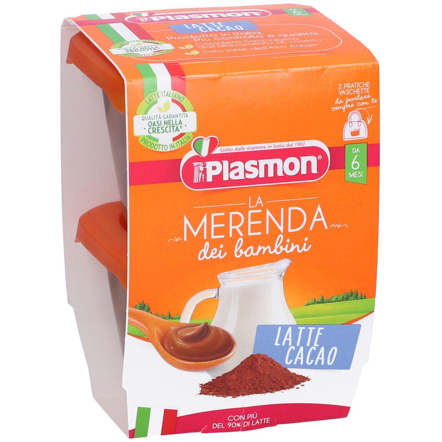 Merenda Plasmon latte e cacao 2x120gr - Baby Shop Store