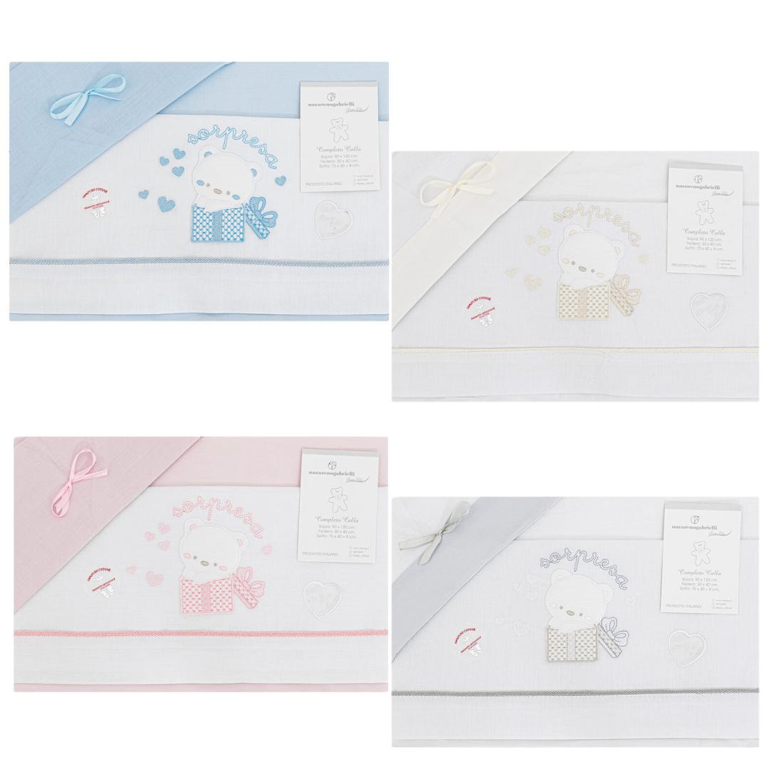 Lenzuolino babyculla nazareno gabrielli "sorpresa"