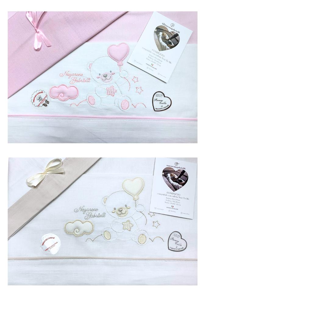 lenzuolino Nazareno gabrielli Netx to me orsetto