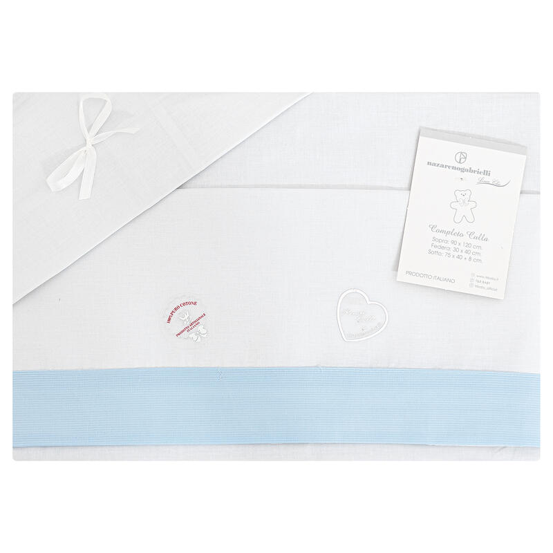 LENZUOLO 3 PZ Nazareno Gabrielli Baby Culla