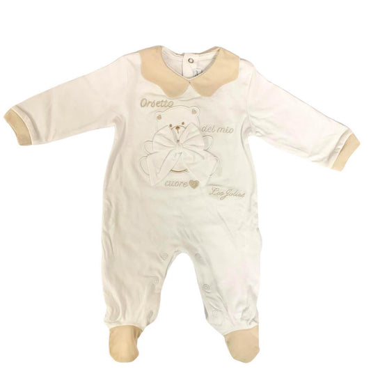 Tutina les jolies cotone bimba beige - Baby Shop Store