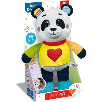 Panda love peluche coccoloso Clementoni