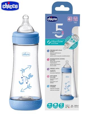 Biberon Chicco PERFECT5 FLACONE 300ML FAST BOY 4m+