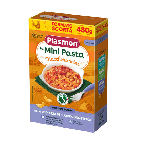 La mini Pasta  plasmon maccheroncini 480gr