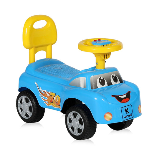 primi passi lorelli ride on car azzurro - Baby Shop Store