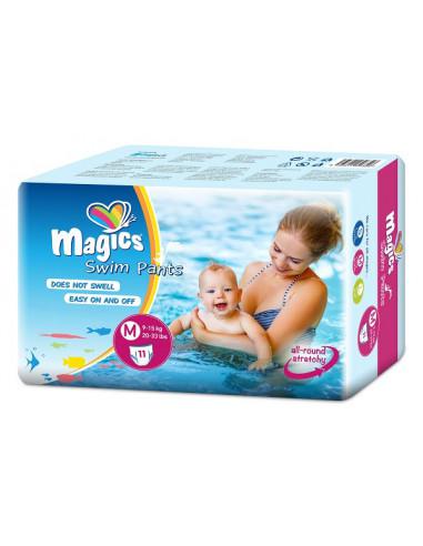 Pannolini Mare/ Piscina Magic M 9-15 kg 11pz
