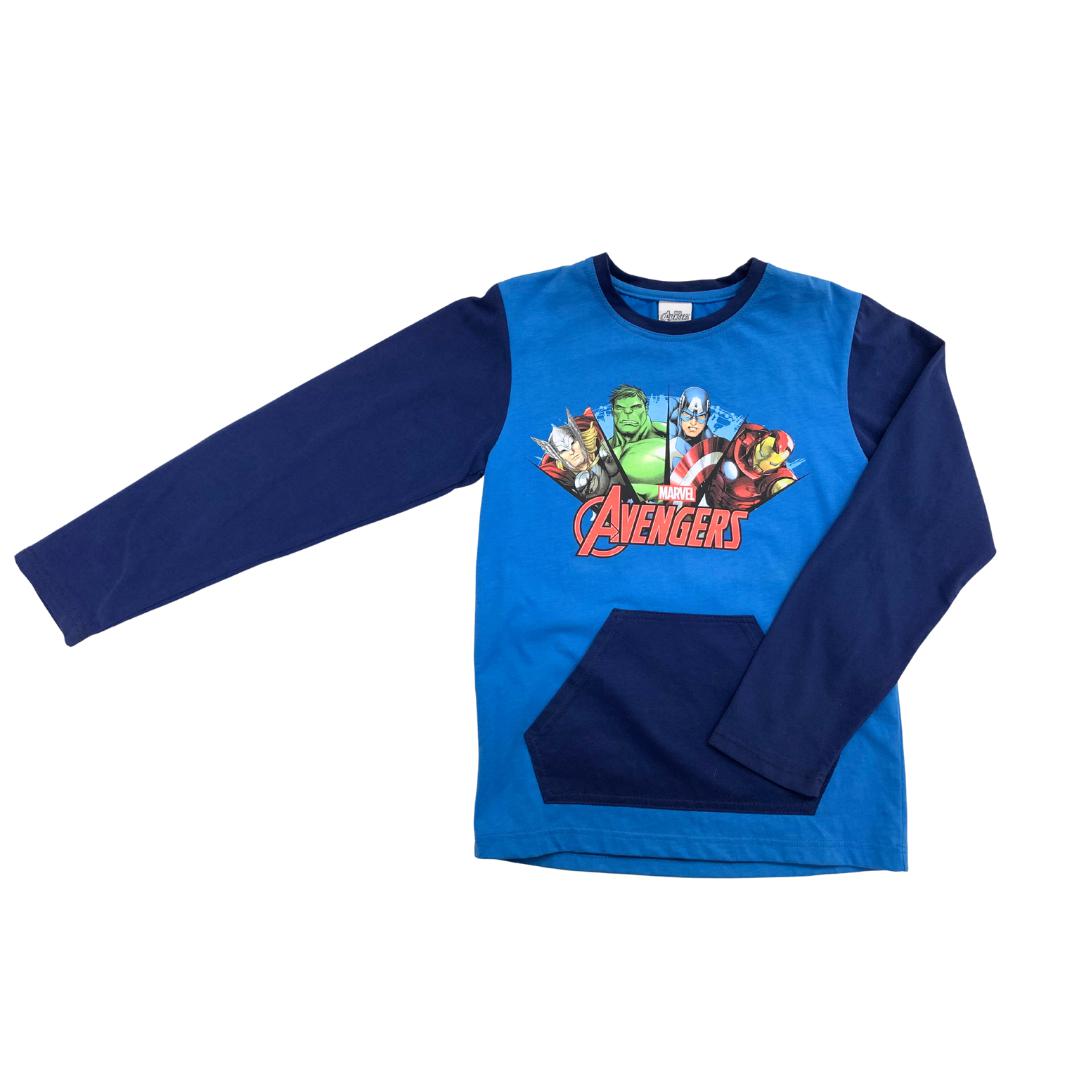 Maglia Bambino Maniche Lunghe Marvel Avengers