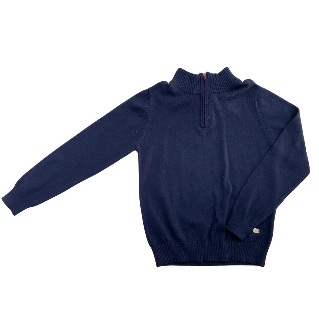 Maglioncino in filo bimbo blu