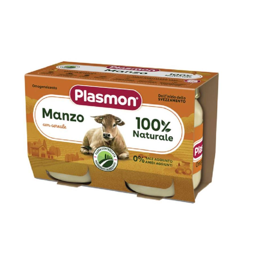 Omogeneizzato Plasmon manzo 120grx2