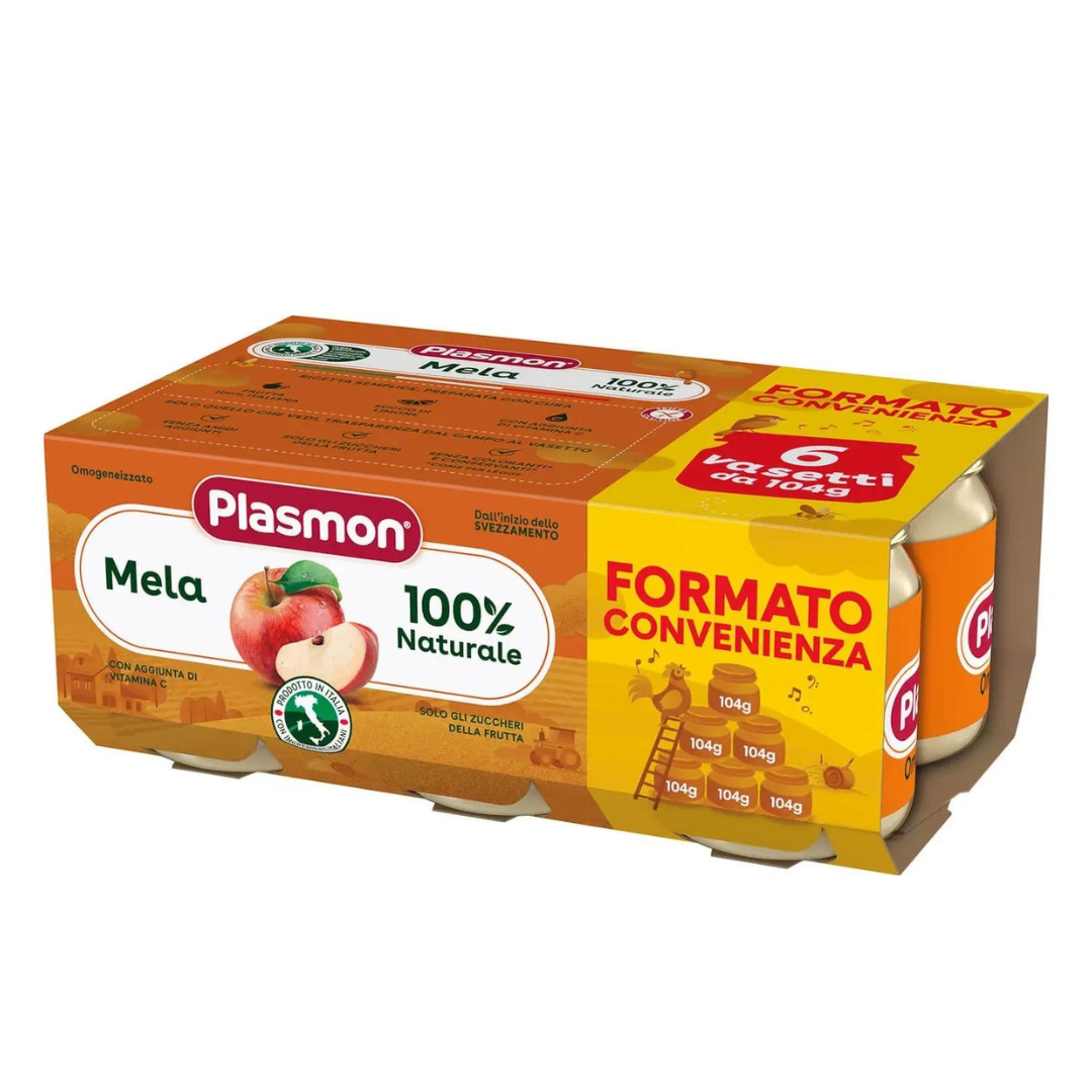 Mela Plasmon 104x6 Omogeneizzato