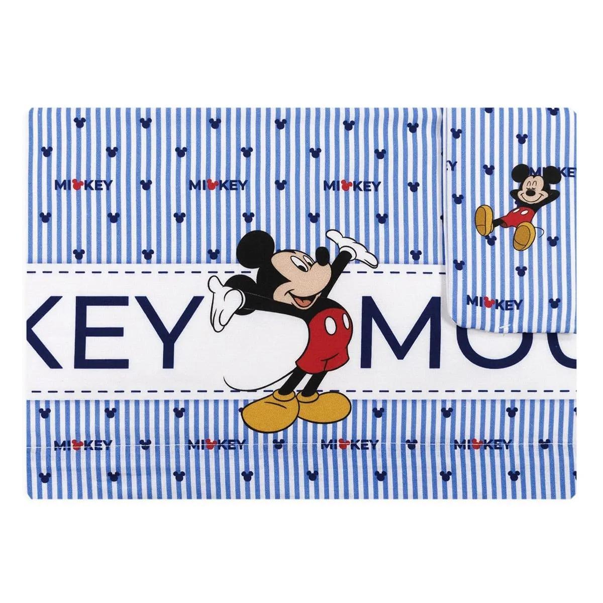 Set Lenzuolino 3pz Disney Mickey Cotone - Baby Shop Store