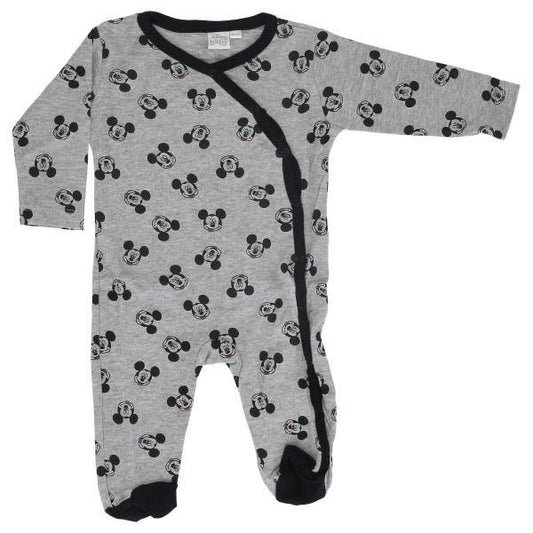 Tutina Mickey mouse grigia in cotone - Baby Shop Store