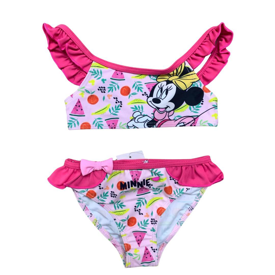 Costume bikini 2 pezzi Minnie rosa - Baby Shop Store