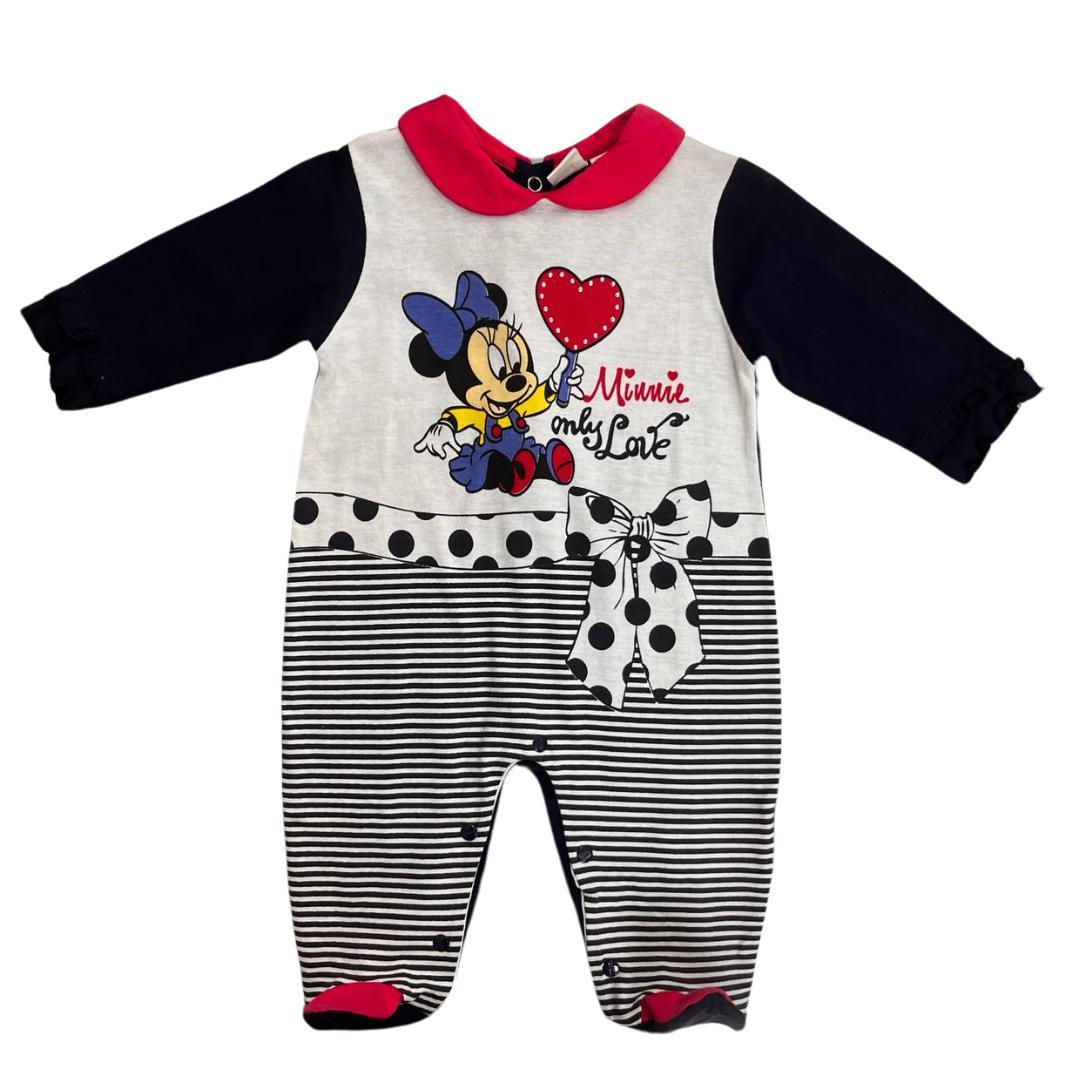 Tutina disney minnie in cotone - Baby Shop Store