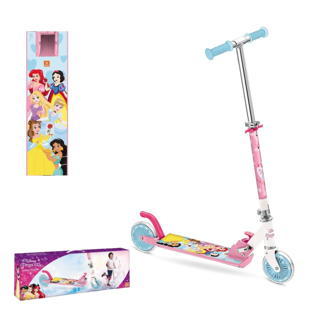 Monopattino 2 Ruote Principesse Disney 5 anni+
