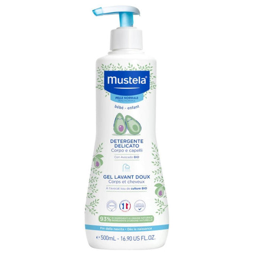 Gel Detergente Corpo e Capelli Mustela 500ml