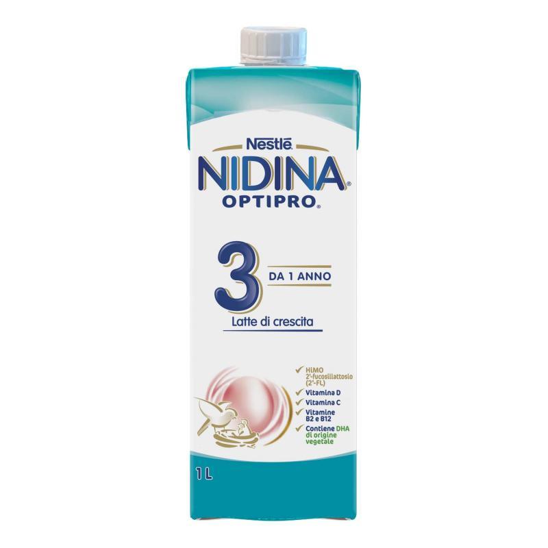 Latte Nidina 3 liquido da 1 anno, 1litro - Baby Shop Store