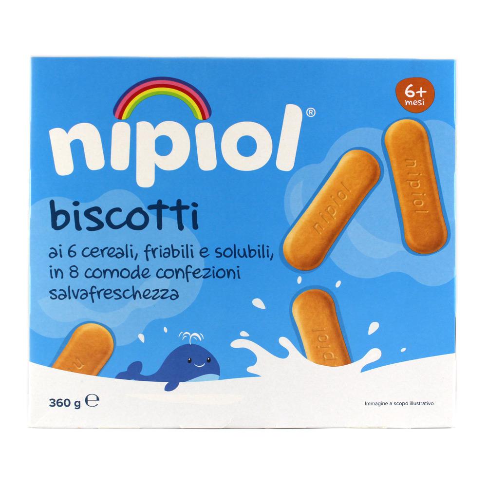 Nipiol biscotti ai cereali 360gr