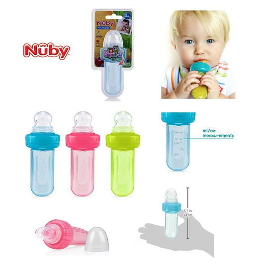 Dispenser pappa in silicone Nuby 40 ml 6m+ - Baby Shop Store