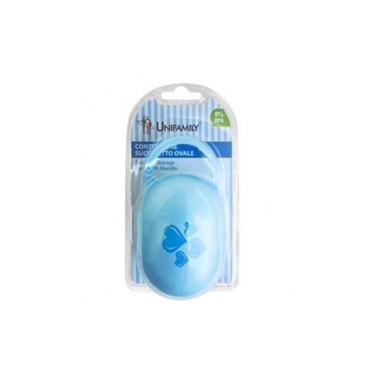 Porta ciuccio Unifamily azzurro - Baby Shop Store