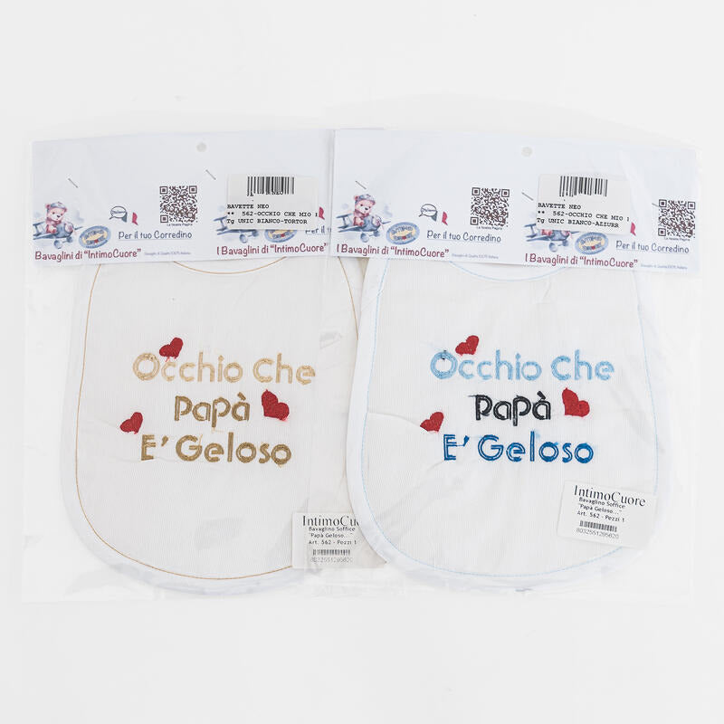 Bavetta occhio che papà è geloso neutra